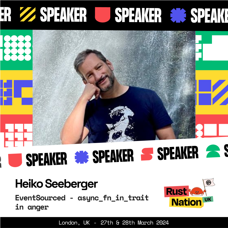 Speaker: Heiko Seeberger