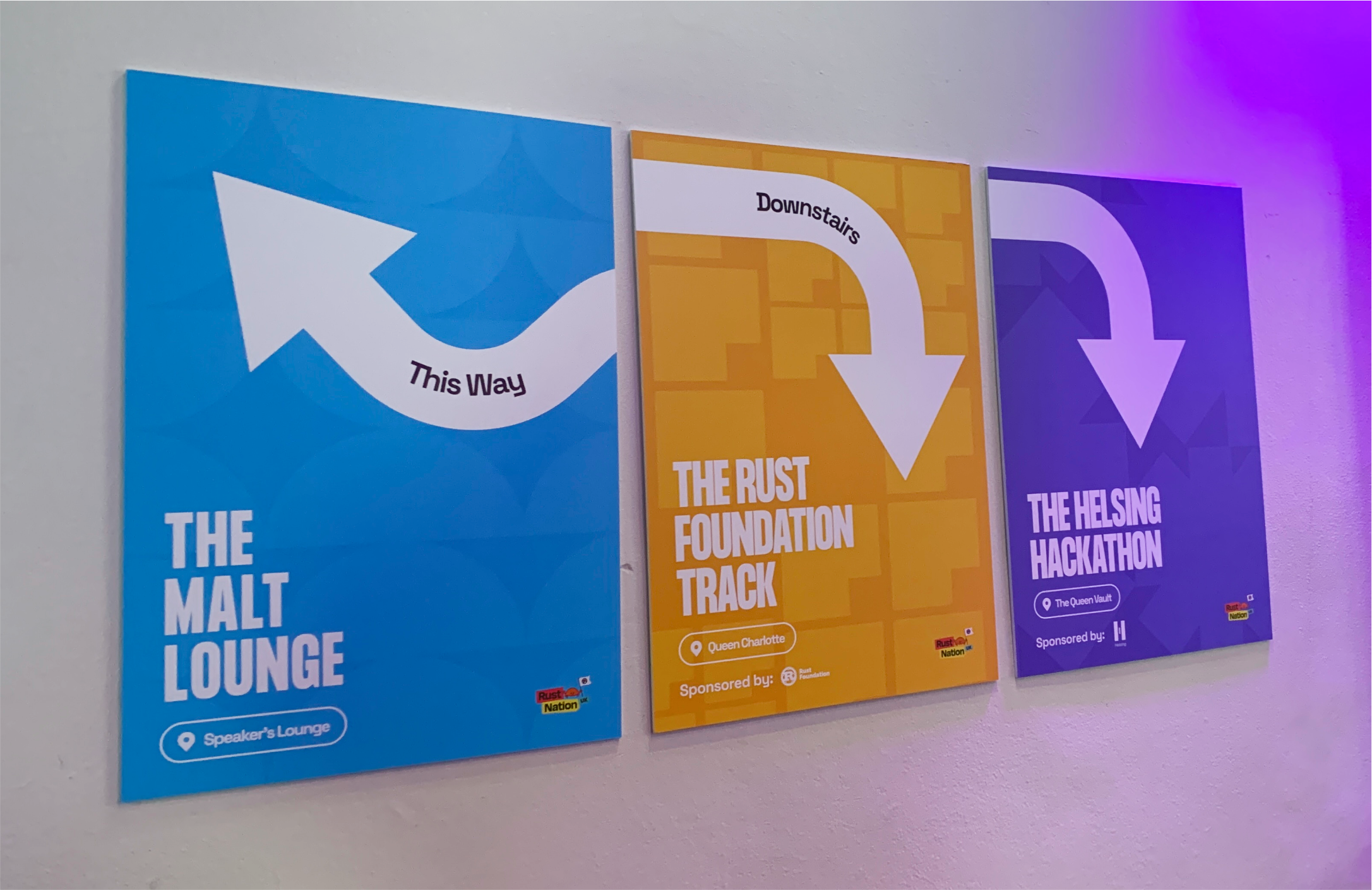 Rust Nation UK event directions